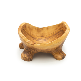 Olive wood salad bowl